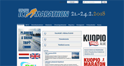 Desktop Screenshot of finlandicemarathon.com